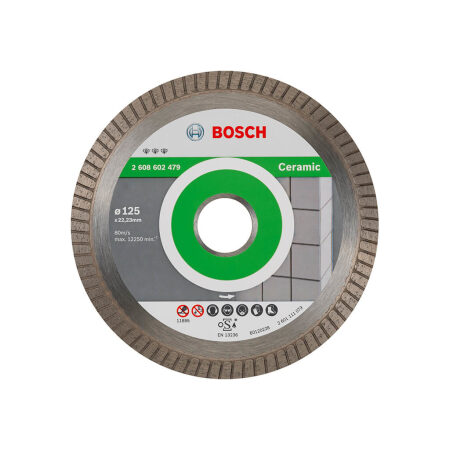 Bosch Diamanttrennscheibe Best-Ceramic 125x22.23 - 2608602479